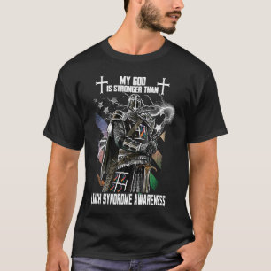 T-shirt Mon Dieu Est Plus Fort Que La Sensibilisation Au S