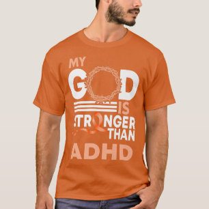 T-shirt Mon Dieu Est Plus Fort Que Le Prem Du Ruban De Sen