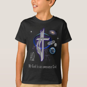 T-shirt Mon Dieu est un Dieu génial