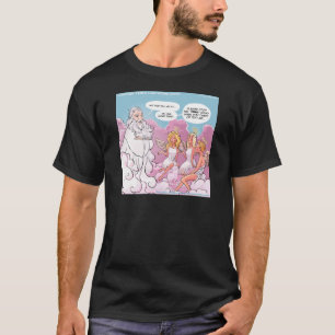 T-shirt Mon dieu (OMG) Textes d'anges drôles