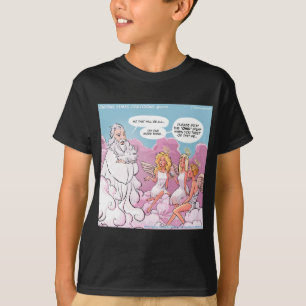 T-shirt Mon dieu (OMG) Textes d'anges drôles