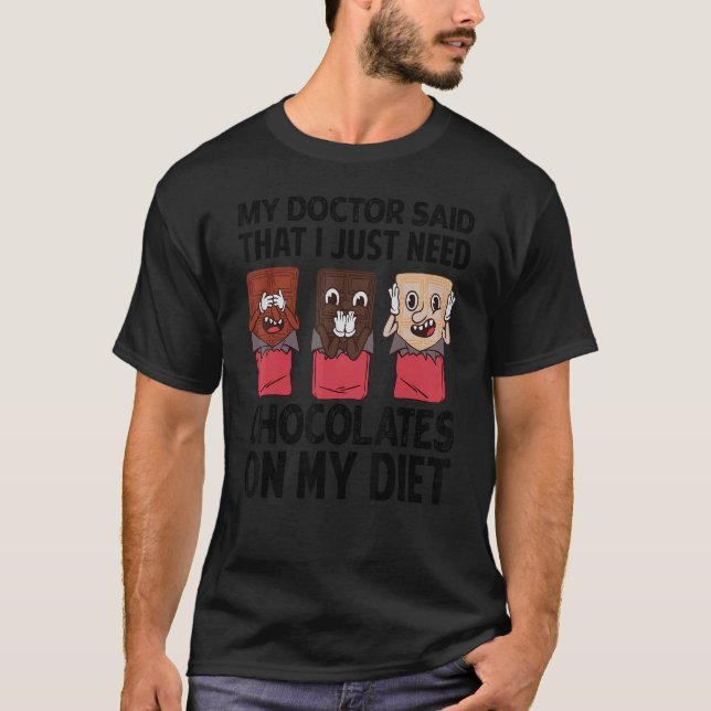 T-shirt Mon Docteur A Dit Que J'Avais Juste Besoin De Choc (Devant)
