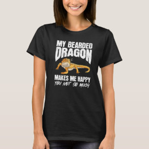 T-shirt Mon Dragon Lourd À Portée Me Rend Heureux