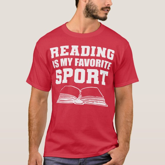 T-shirt Mon écrivain de sport préféré Cadeau rétro (Devant)