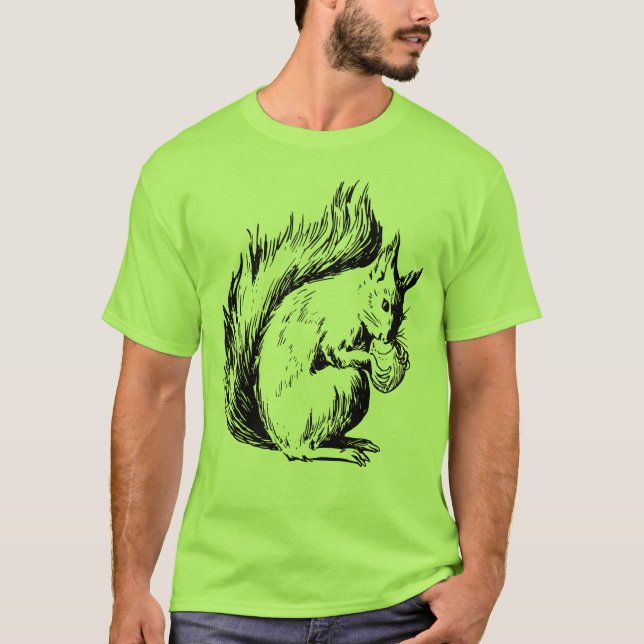 T-shirt Mon Écureuil (Devant)