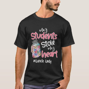 T-shirt Mon élève m'a volé le cœur Valetine de la dame du