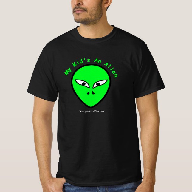 T-shirt Mon enfant est un Alien (Devant)
