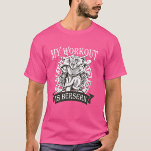 T-shirt Mon Entraînement Est Berserk Valhalla Norse Fan Vi