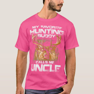 T-shirt Mon Épouse De Chasse Favorite M'Appelle Oncle