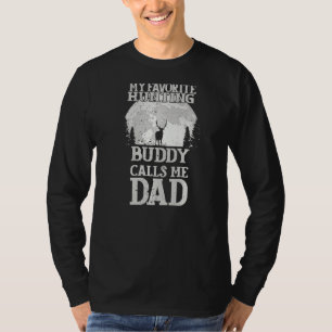 T-shirt Mon Épouse De Chasse Favorite M'Appelle Papa Chass