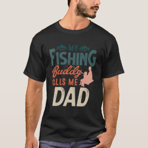 T-shirt Mon Époux De Pêche M'Appelle Fête des pères Papa