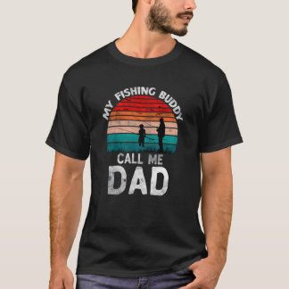T-shirt Mon Époux De Pêche M'Appelle Papa Pêche
