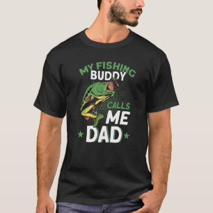 T-shirt Mon Époux De Pêche M'Appelle Papa Pêcheur Pêcheur