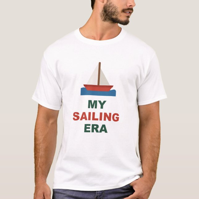 T-shirt Mon Ère de Voile (Devant)
