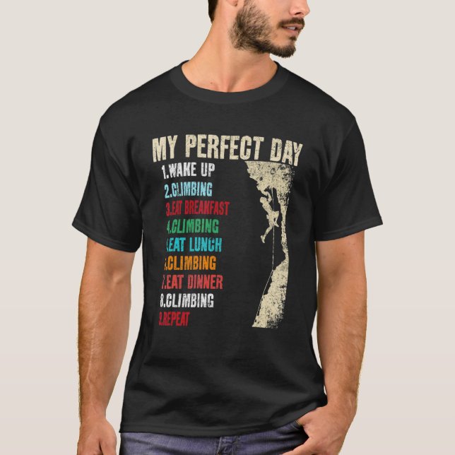 T-shirt Mon Escalade du jour parfait (Devant)