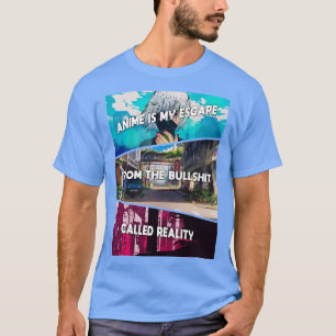 T-shirt Mon Escape Art CoteCosplay Otaku Cadeau