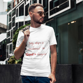 T-shirt "Mon Espoir est Ancré dans le Destin de Di
