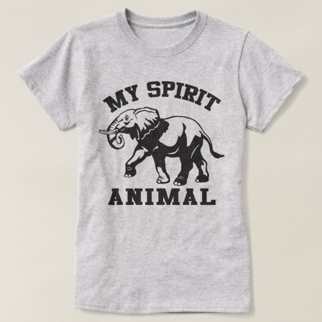 T-shirt Mon Esprit animal (Design devant)