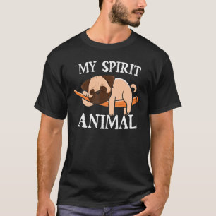 T-shirt Mon Esprit Animal Carlin Chien Maman Et Chien Papa