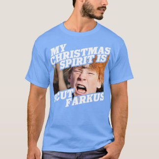T-shirt Mon esprit de Noël est Scut Farkus