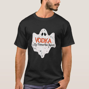 T-shirt Mon Esprit Favori Est Le Costume D'Halloween Vodka