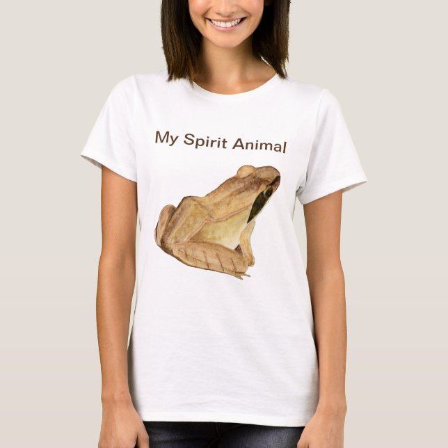 T-shirt Mon Esprit Grenouille Animal (Devant)