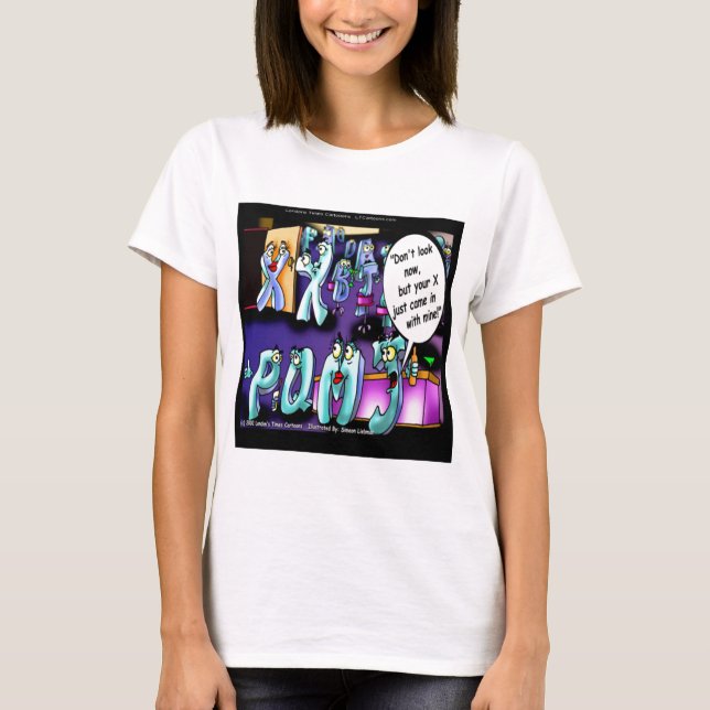 T-shirt Mon ex et ton ex c'est drôle (Devant)