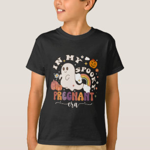 T-shirt Mon Fantôme d'époque enceinte Éffrayante Halloween
