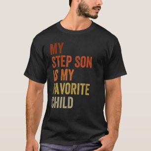 T-shirt Mon Fils de pas est mon enfant favori Père Vintage