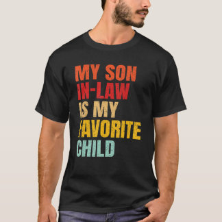 T-shirt Mon Fils En Droit Est Ma Famille D'Enfants Préféré
