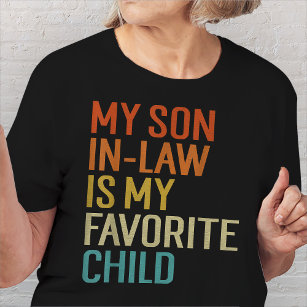 T-shirt Mon Fils En Droit Est Ma Famille Favorite Enfant D