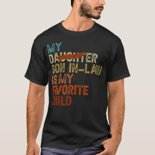 T-shirt Mon Fils En Droit Est Mon Enfant Favori Amusant -
