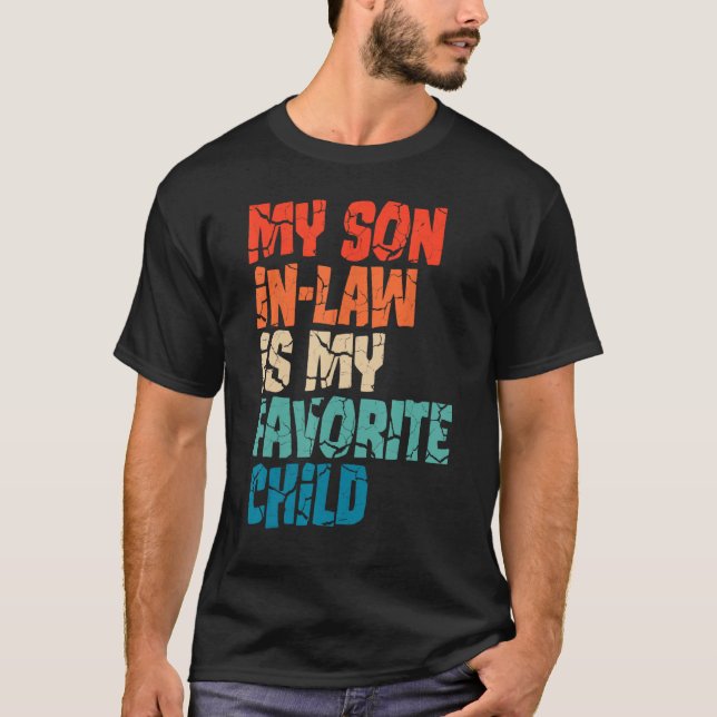 T-shirt Mon Fils En Droit Est Mon Enfant Favori Maman 1 (Devant)