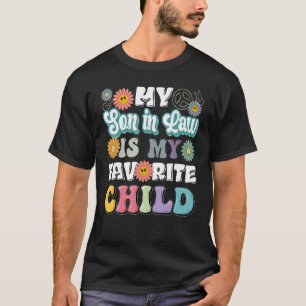 T-shirt Mon Fils En Droit Est Mon Enfant Favori Mère en Jo