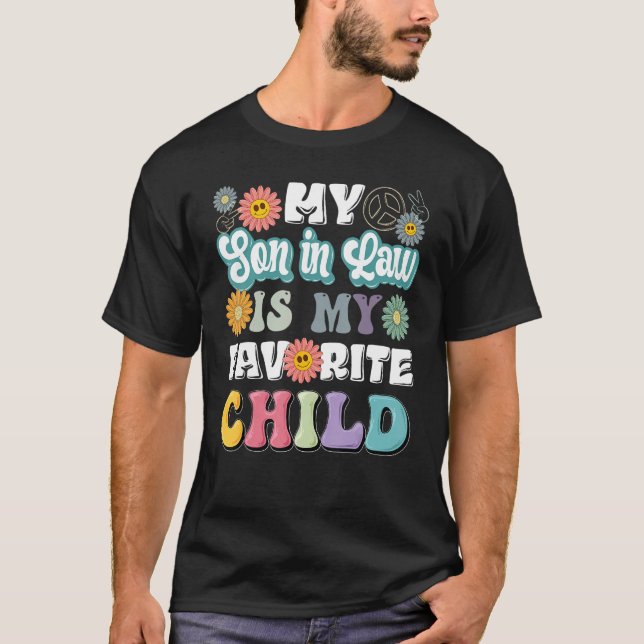 T-shirt Mon Fils En Droit Est Mon Enfant Favori Mère en Jo (Devant)