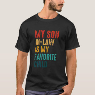T-shirt Mon Fils En Droit Est Mon Enfant Préféré