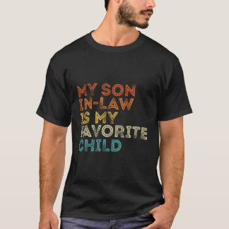 T-shirt Mon Fils En Droit Est Mon Enfant Préféré