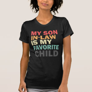 T-shirt Mon Fils En Droit Est Mon Humour Favori De Famille