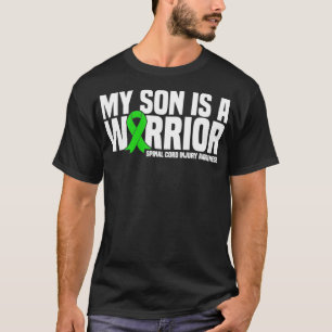T-shirt Mon fils est un guerrier de la moelle épinière sen
