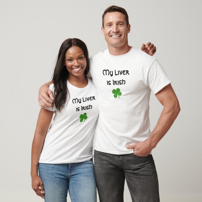 T-shirt Mon foie est irlandais (Unisexe)