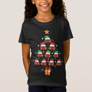 T-Shirt MON FOOTBALL NOËL ARBRE Pajama JEUX Drôle