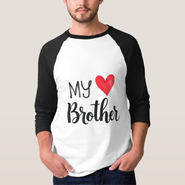 T-shirt Mon frère  (Devant)