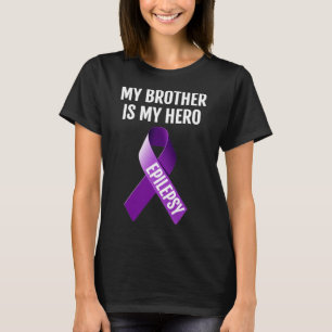 T-shirt Mon frère est mon héros T Shirt de sensibilisation