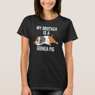 T-shirt Mon frère est un animal de compagnie cobaye