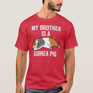 T-shirt Mon Frère Est Un Cochon De Guinée Premium