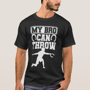 T-shirt Mon frère peut lancer des fers à cheval drôles