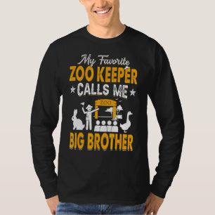 T-shirt Mon gardien de zoo favori m'appelle Big Brother An