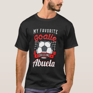 T-shirt Mon gardien favori M'Appelle Abuela Soccer Player 