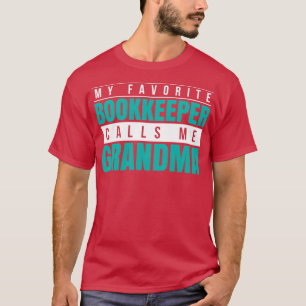T-shirt Mon gardien favori m'appelle grand-mère