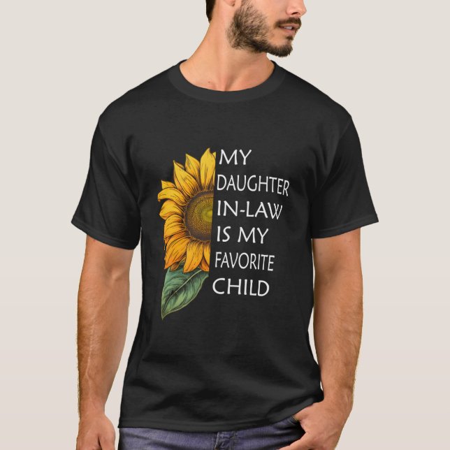 T-shirt Mon gendre est mon enfant préféré (Devant)
